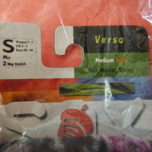 2 PAIR NWT Acorn SOX Mens / Womens Versa Fleece Mid Calf Socks Size S - Picture 4 of 8